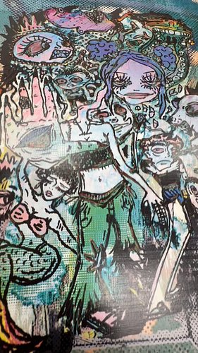 This paper is so nice 🥵 dm for prints 💕 #art #sticker #graffiti 
#botc1ty #streetwear @sahphie