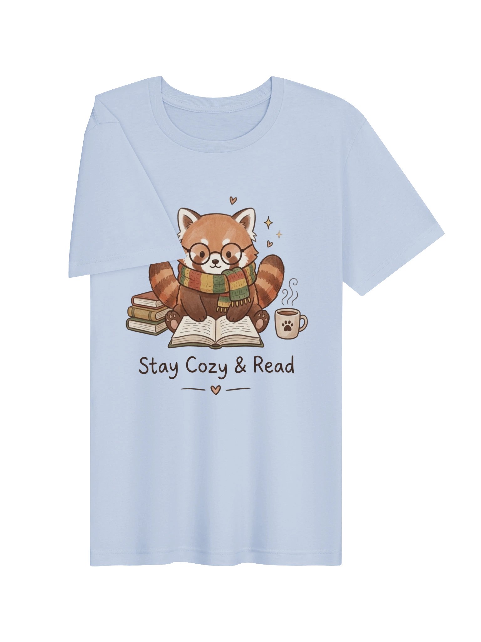 Stay Cozy & Read T-Shirt, Cute Fox Book Lover Gift product image (11)