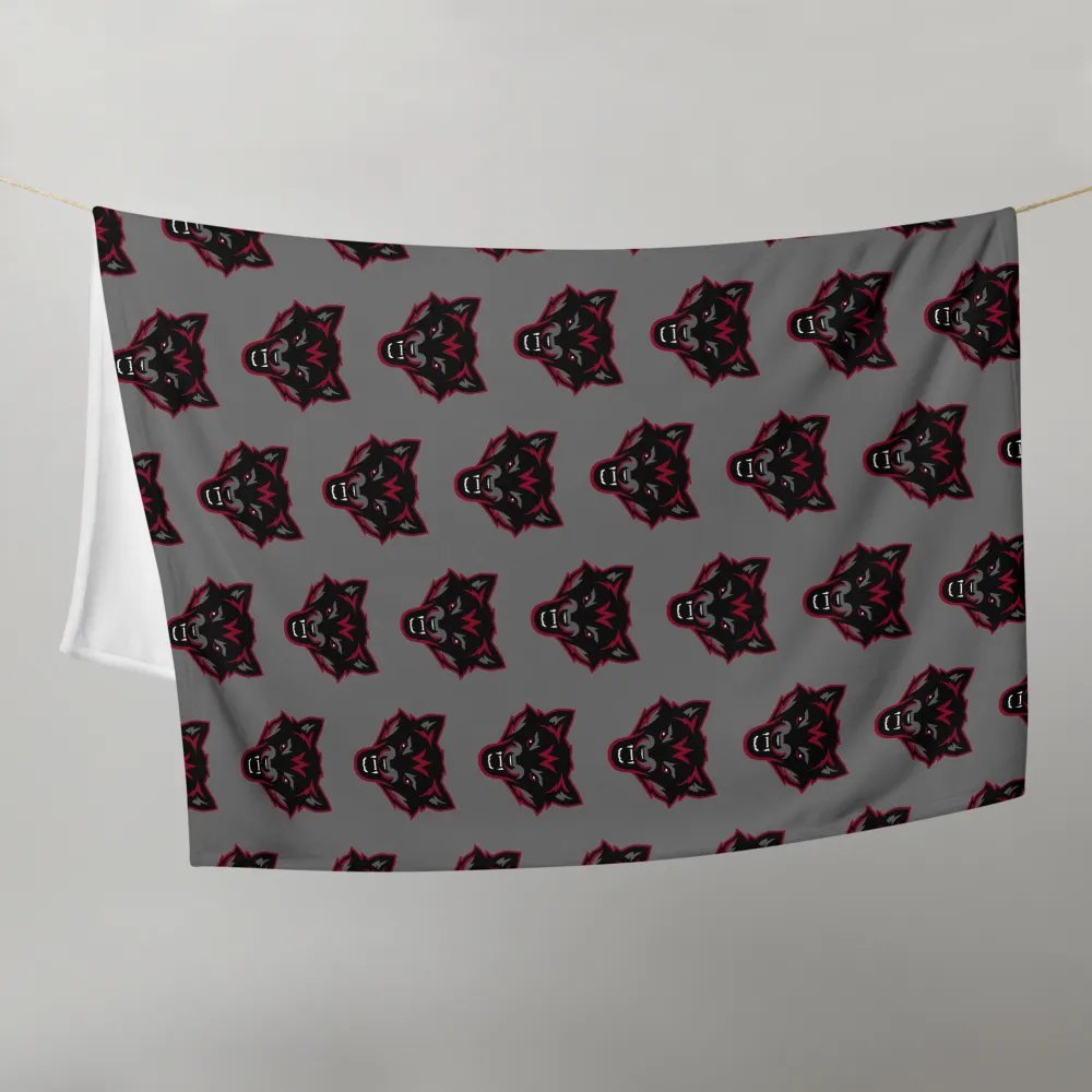 Vintage Captain Wolfpak Logo Throw Blanket product image (21)