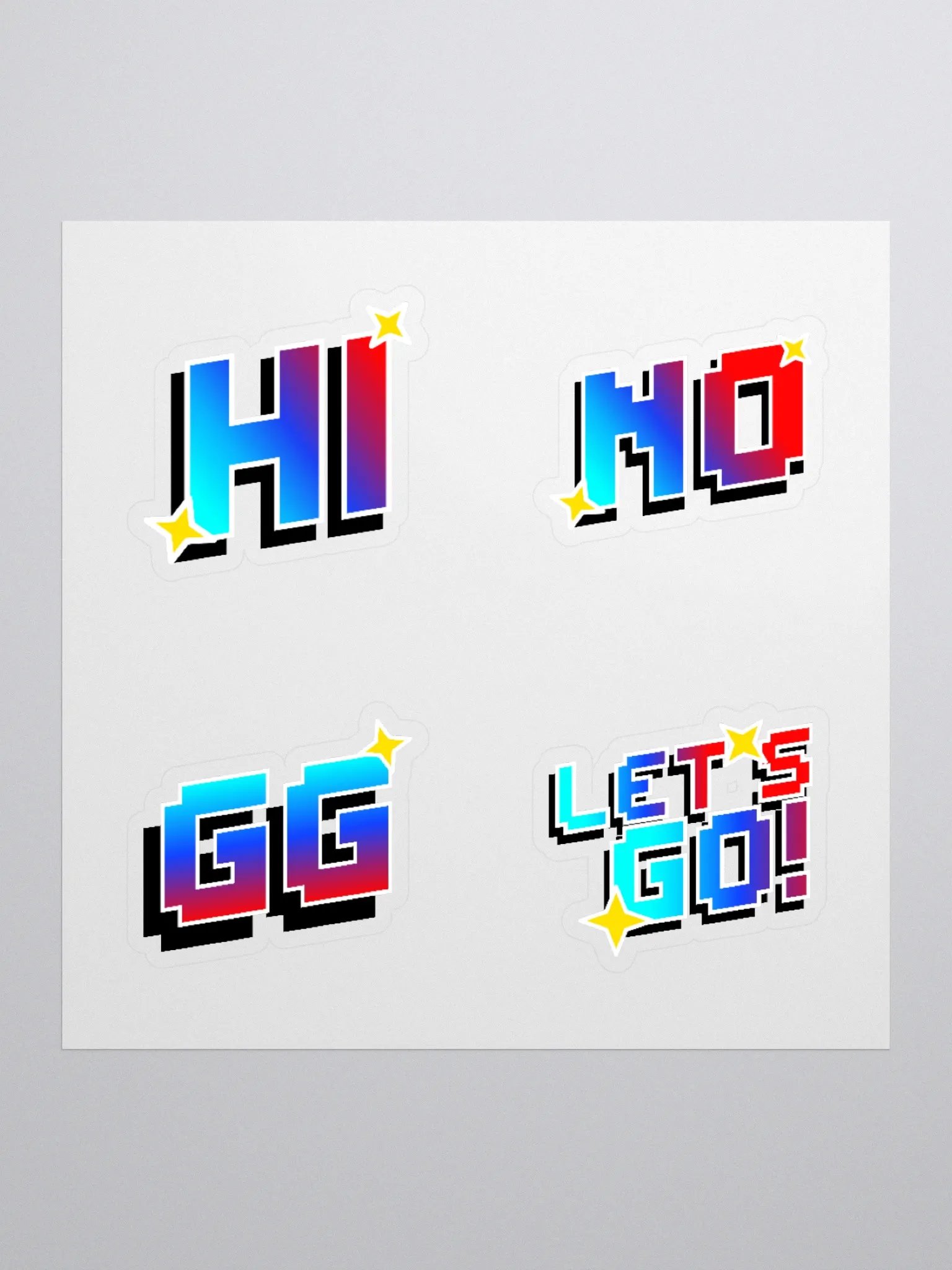 Emote Sticker Set 1 product image (1)