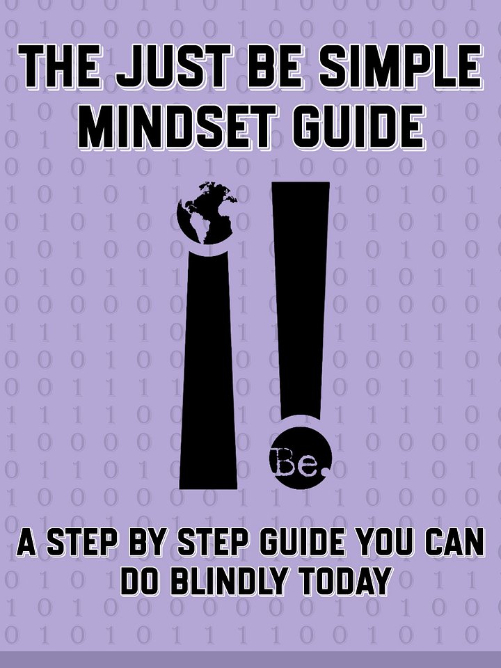 The Just Be Simple Mindset Guide product image (1)