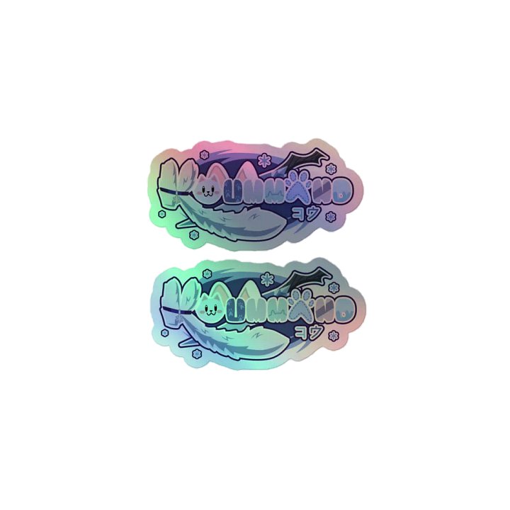 Kou Holographic Sticker product image (1)