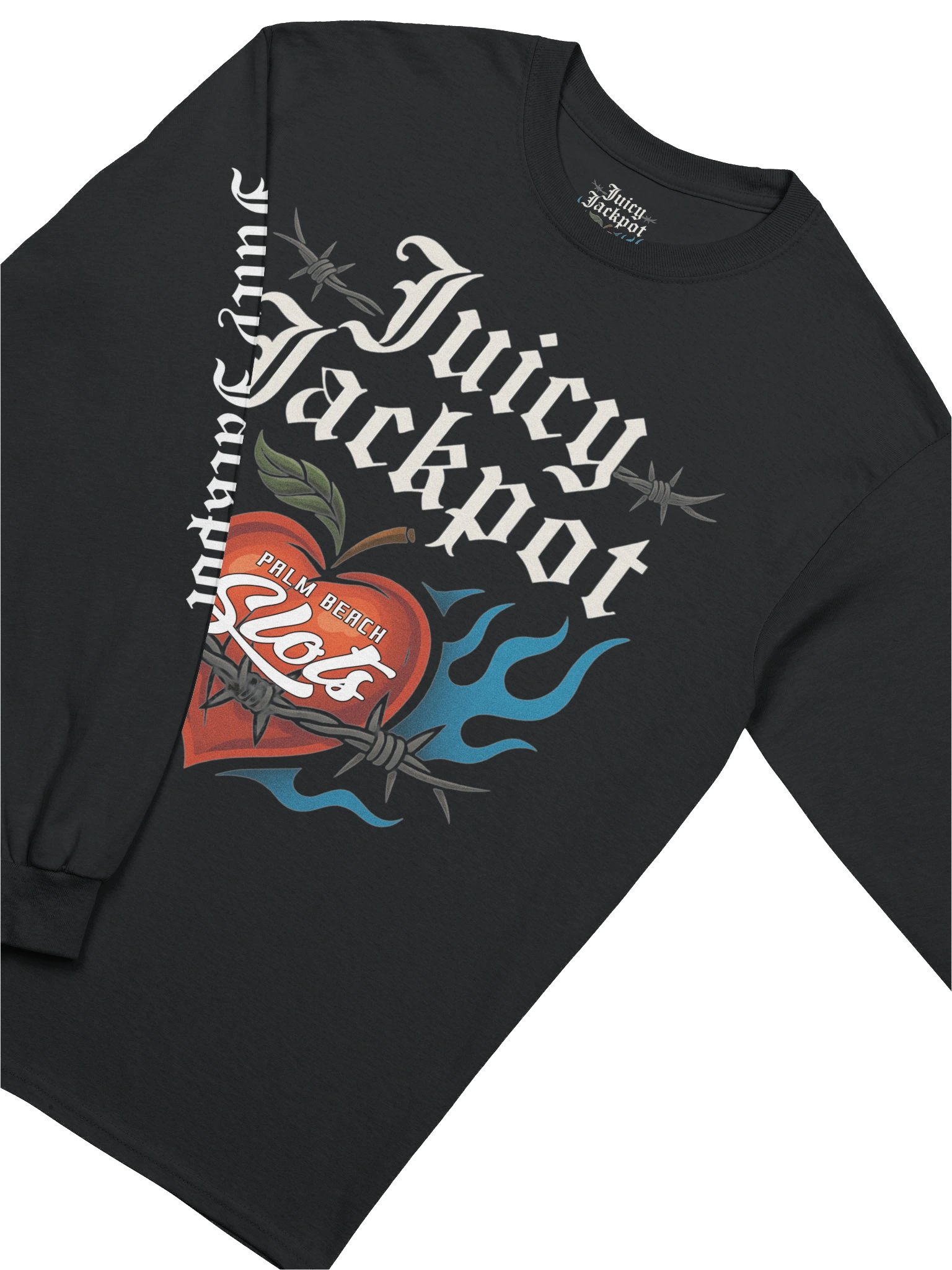 Juicy Jackpot Heart Long Sleeve Tee product image (6)