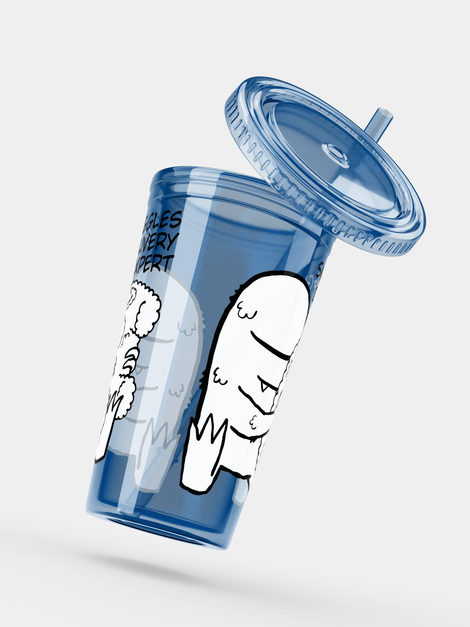 Snuggles Delivery Expert Plastic Tumbler product image (8)