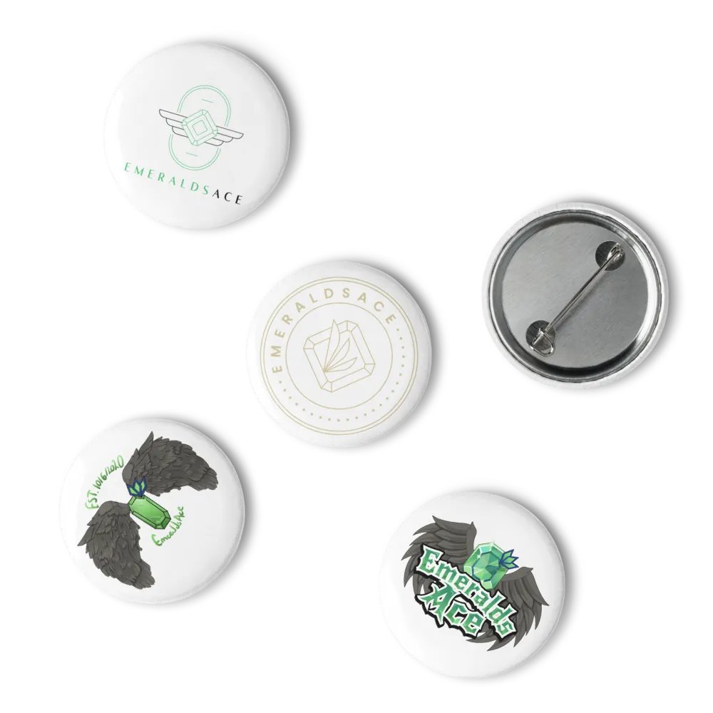 EmeraldsAce Button Pins product image (4)