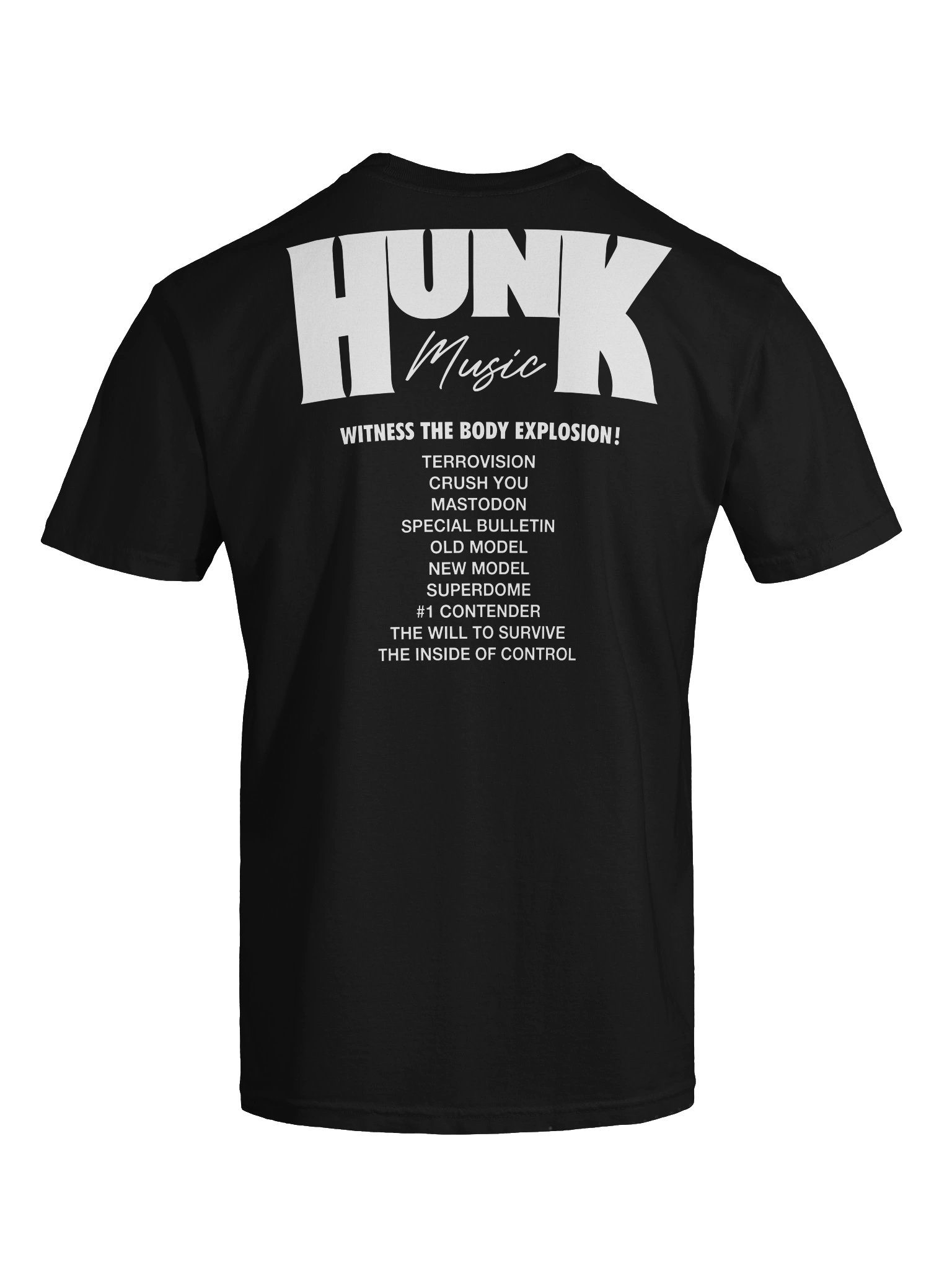 HUNK MUSIC Album Tee — Chest Logo product image (7)