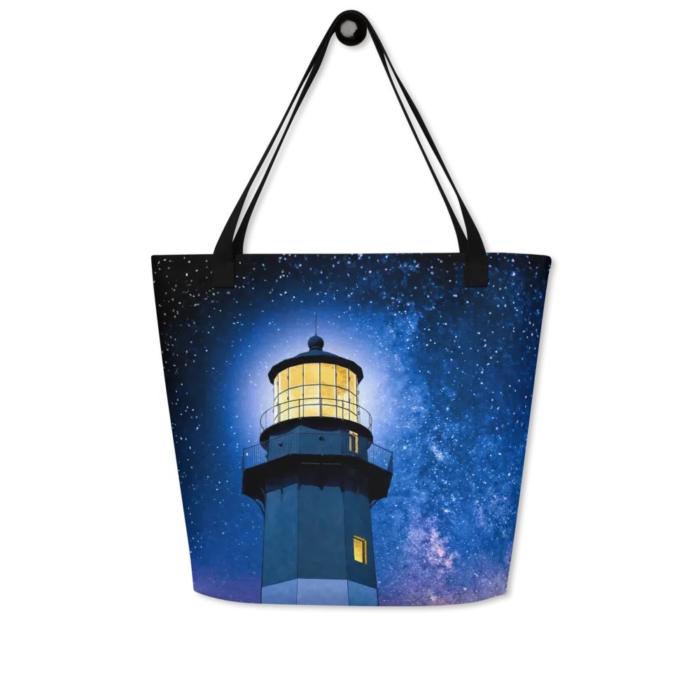 Tybee Island Lighthouse - Starry Night Tote Bag product image (8)