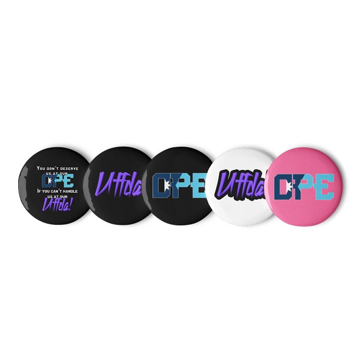 OPE/UFFDA MN Button Pack product image (1)
