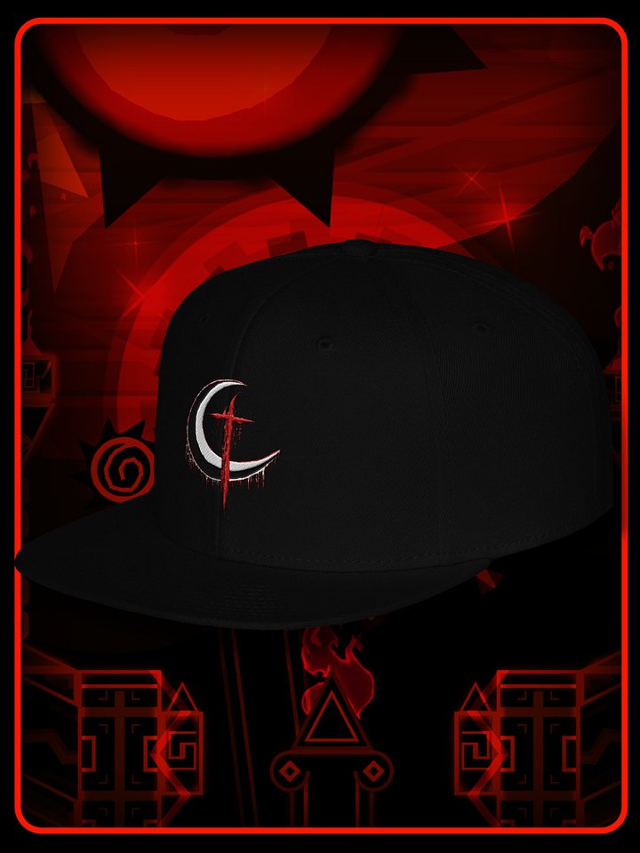 DEIMOS Moon-Cross Snapback Cap product image (2)