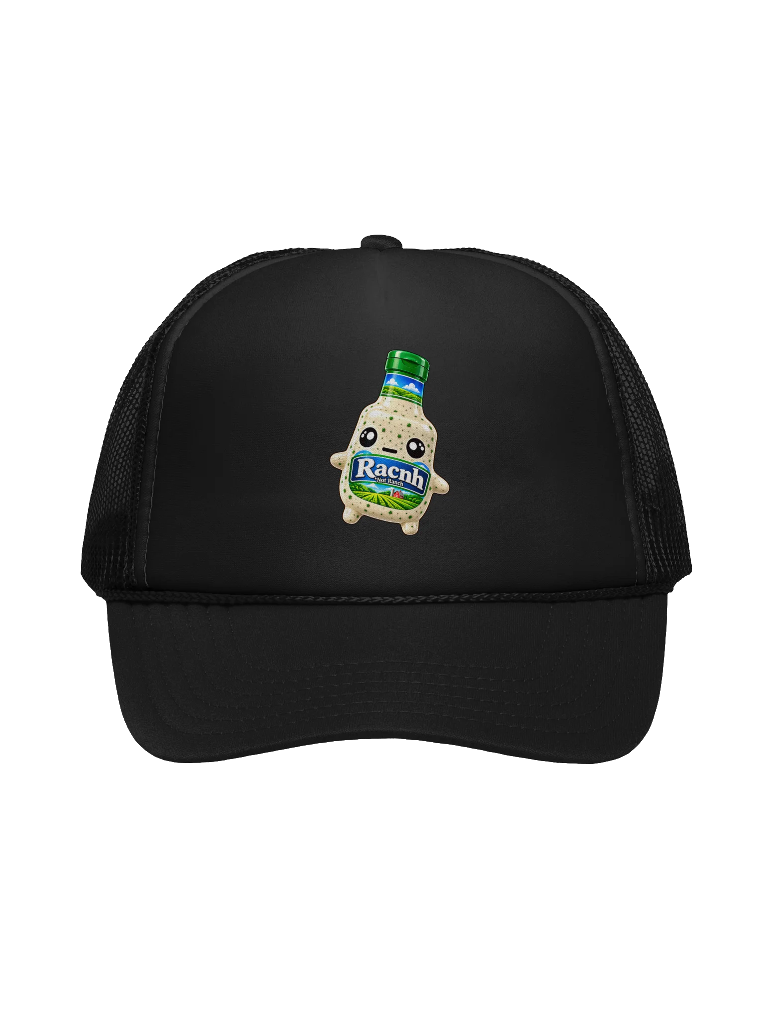 SPRITEFEST "Racnh Sprite" Black FOAM Trucker Snapback Hat product image (1)