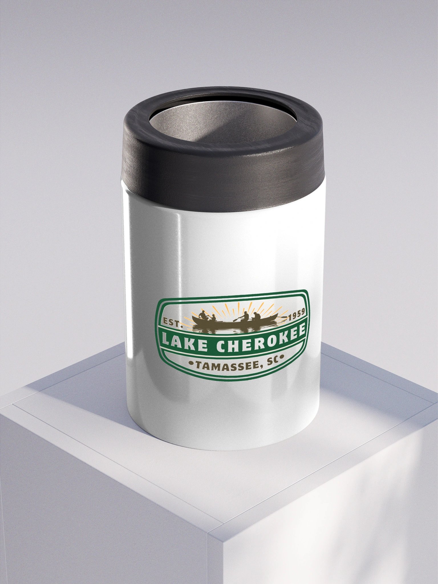 Stainless Steel LC Fishing Koozie product image (3)