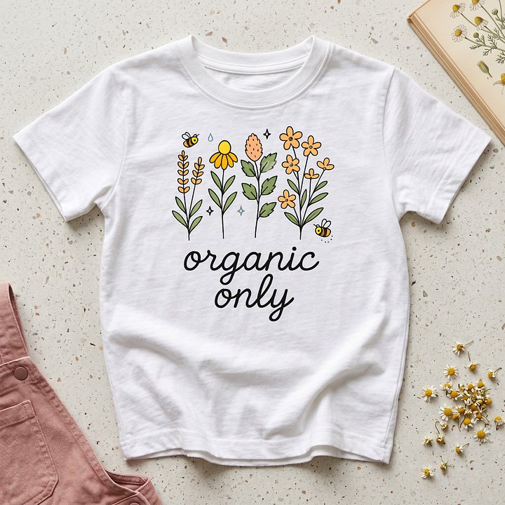 Kids: "Organic Only" Organic T-Shirt product image (1)