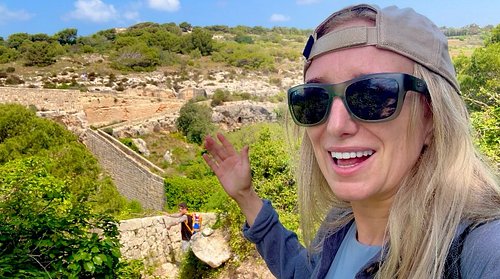 We had some major adventures walking across the entire country of Malta in one day. #adventuretravel #adventure #travel #trav...