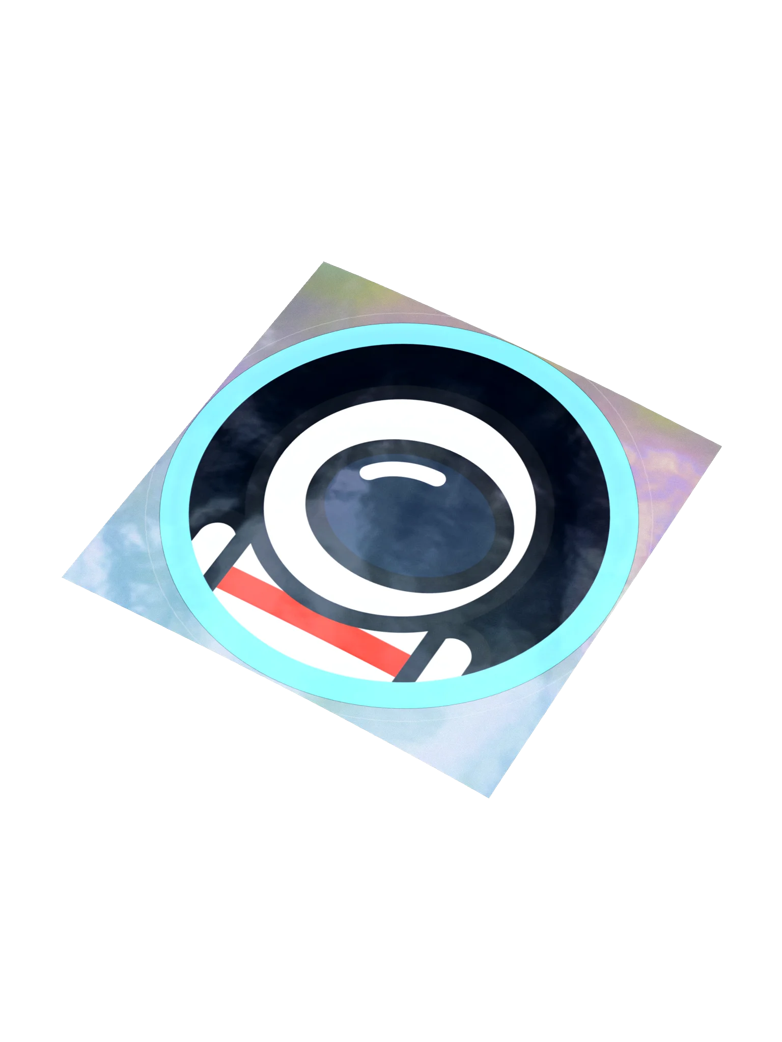 MoonMan Logo Holographic Sticker product image (3)