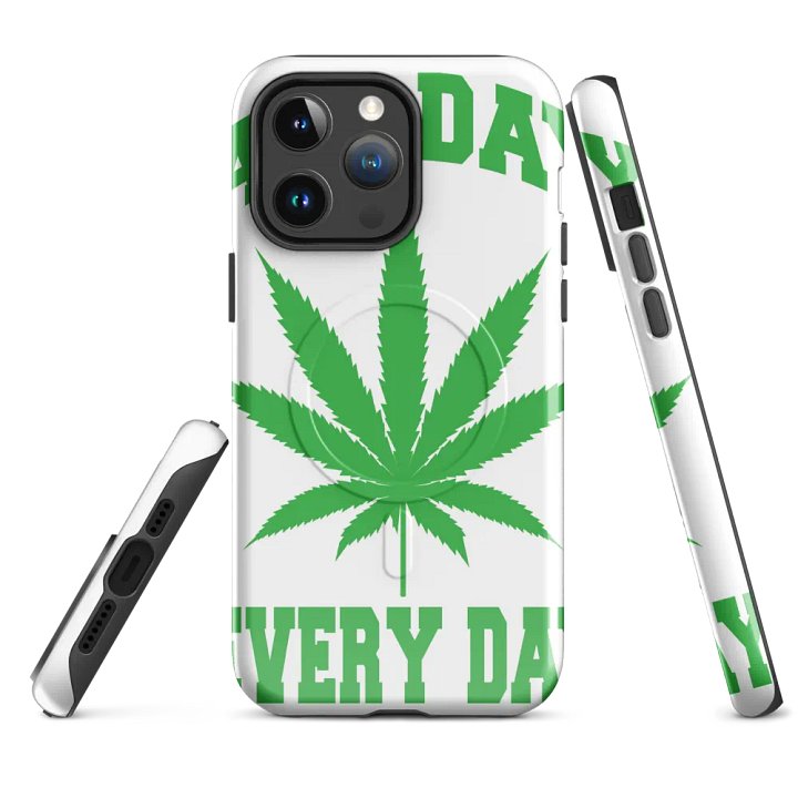 Green Cannabis Leaf | MagSafe® Tough Case product image (1)
