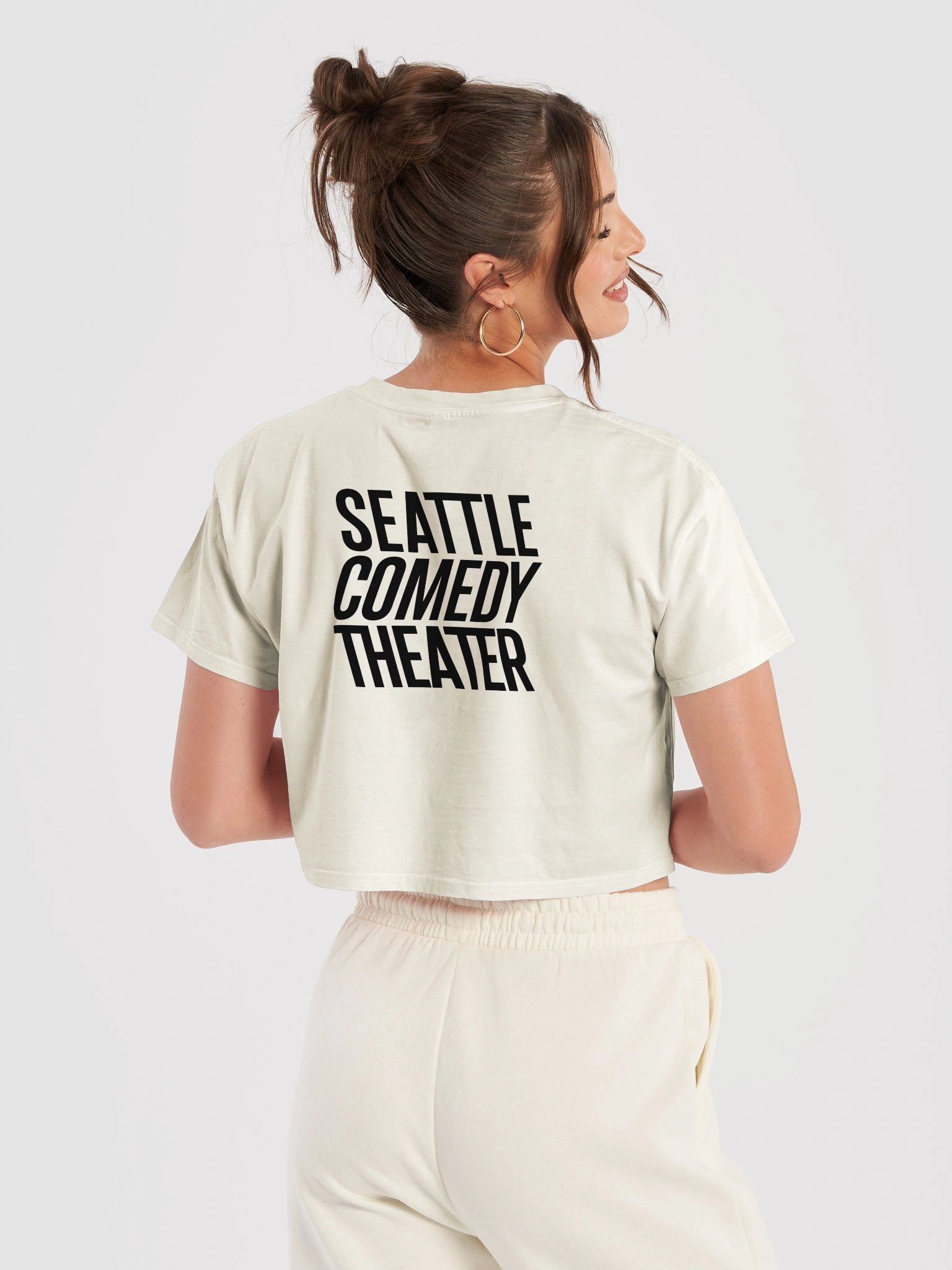 Cream Cropped Tee product image (6)