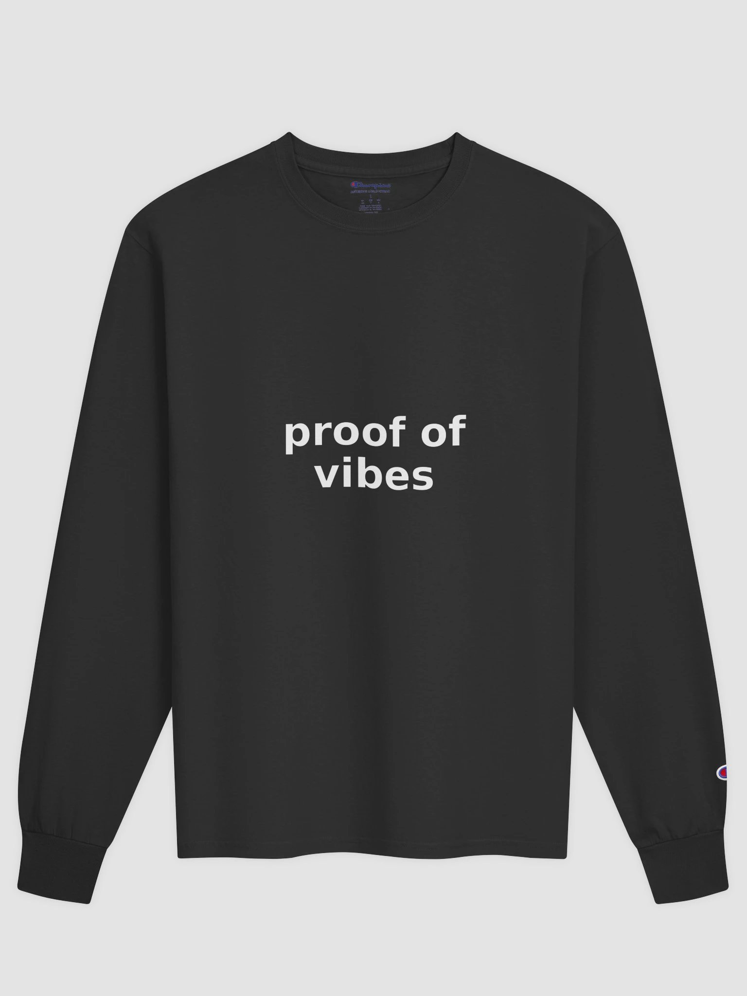 Proof Of Vibes Long Sleeve product image (1)