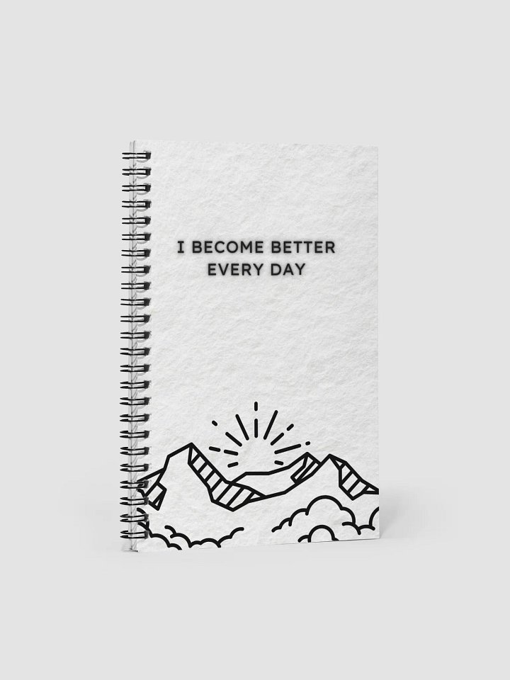 Motivational Journal Notebook White Minimalist 3 product image (1)