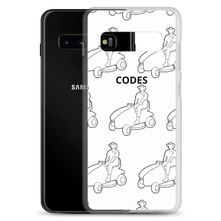Ride On Mower Codes Samsung Case product image (2)