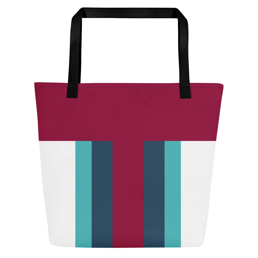 Vibrant Stripes All-Over Tote Bag product image (1)