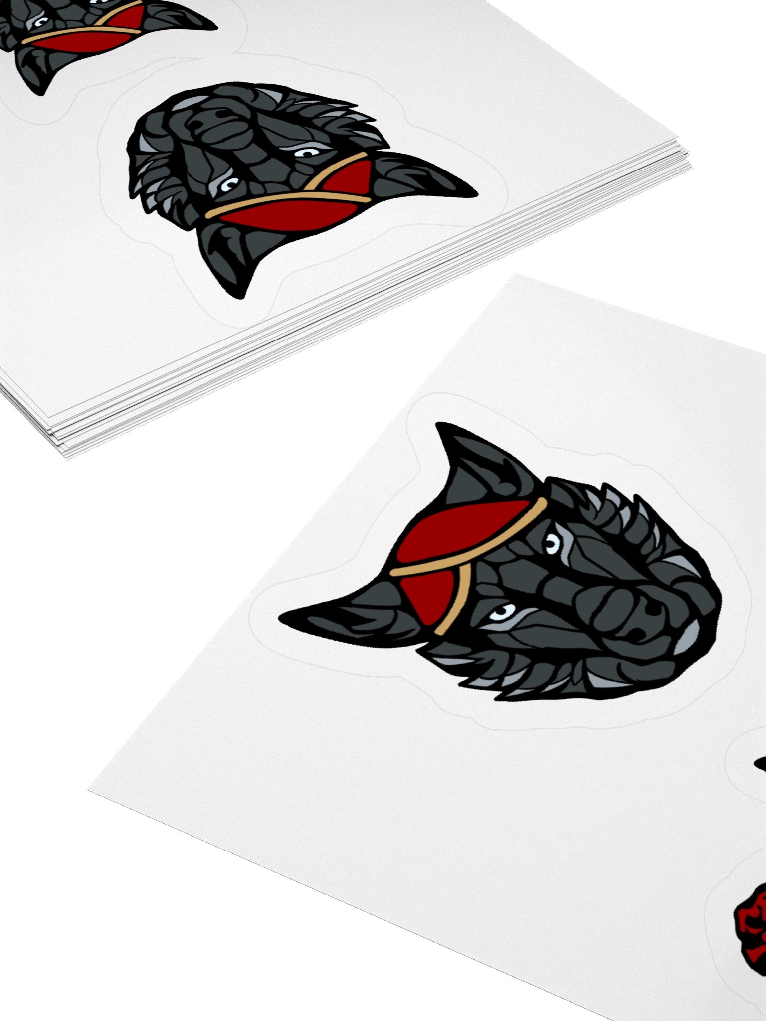 Sticker - Wolf & Roses product image (11)