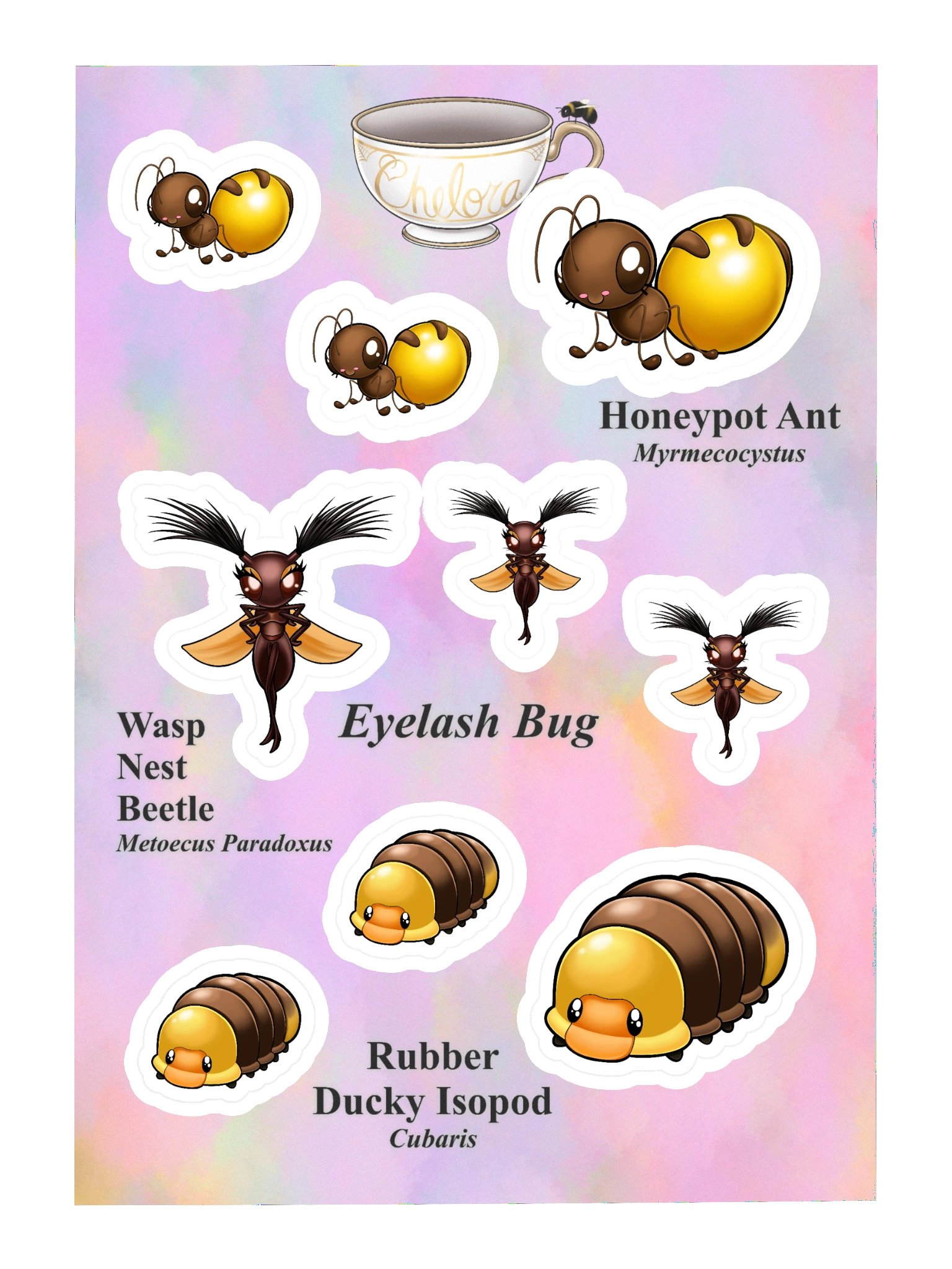 Buggie Badges 2 - Brown/Gold product image (3)