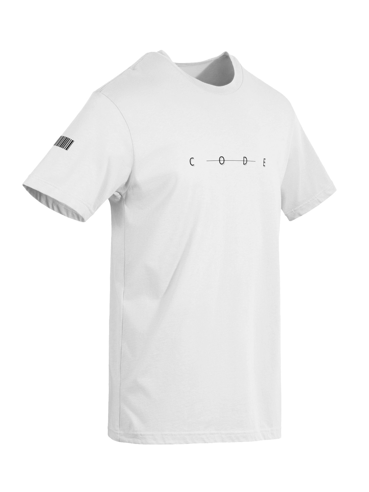 CODE Vibes White T-Shirt product image (3)