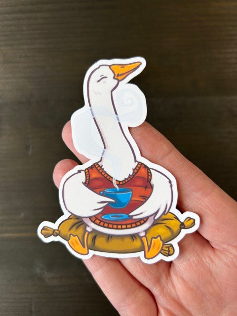 sticker : cosy goose product image (2)