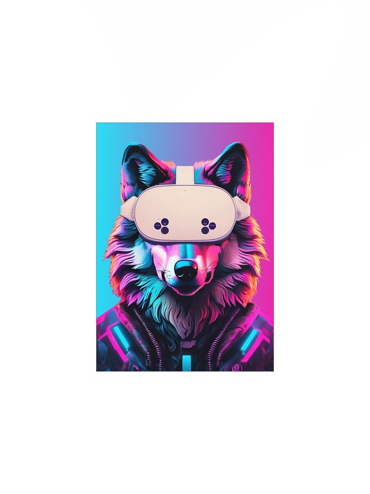 Wolf Meta Quest 3s - Matte Poster product image (1)