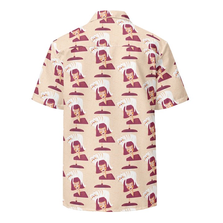 Cat Lady Hawaiian Shirt - Peachy Orange product image (2)