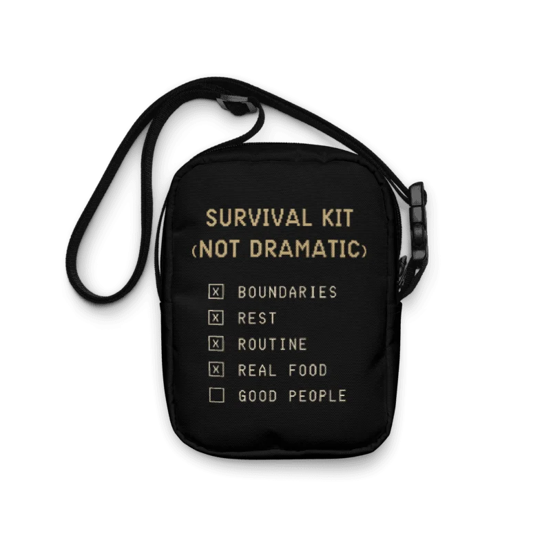 Survival Kit Crossbody Bag | Chronic Illness Spoonie Essentials Bag product image (1)