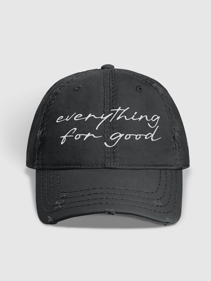 Everything For Good Distressed Dad Hat product image (2)