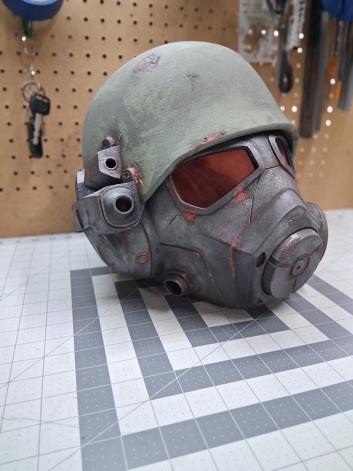 Fallout NCR Helmet life size 3D Printed Prop product image (2)