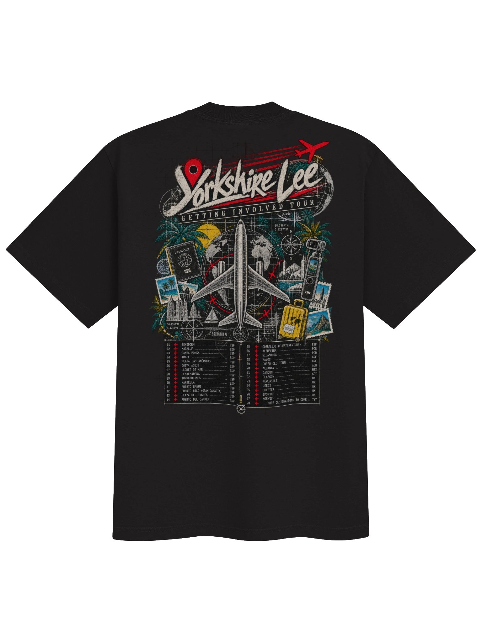 Involved Tour Premium heavyweight t-shirt (DTFx print) product image (1)