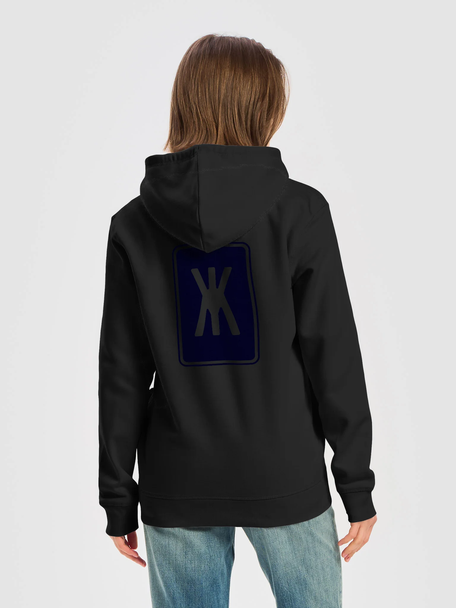 Ж Blue Design Hoodie product image (6)