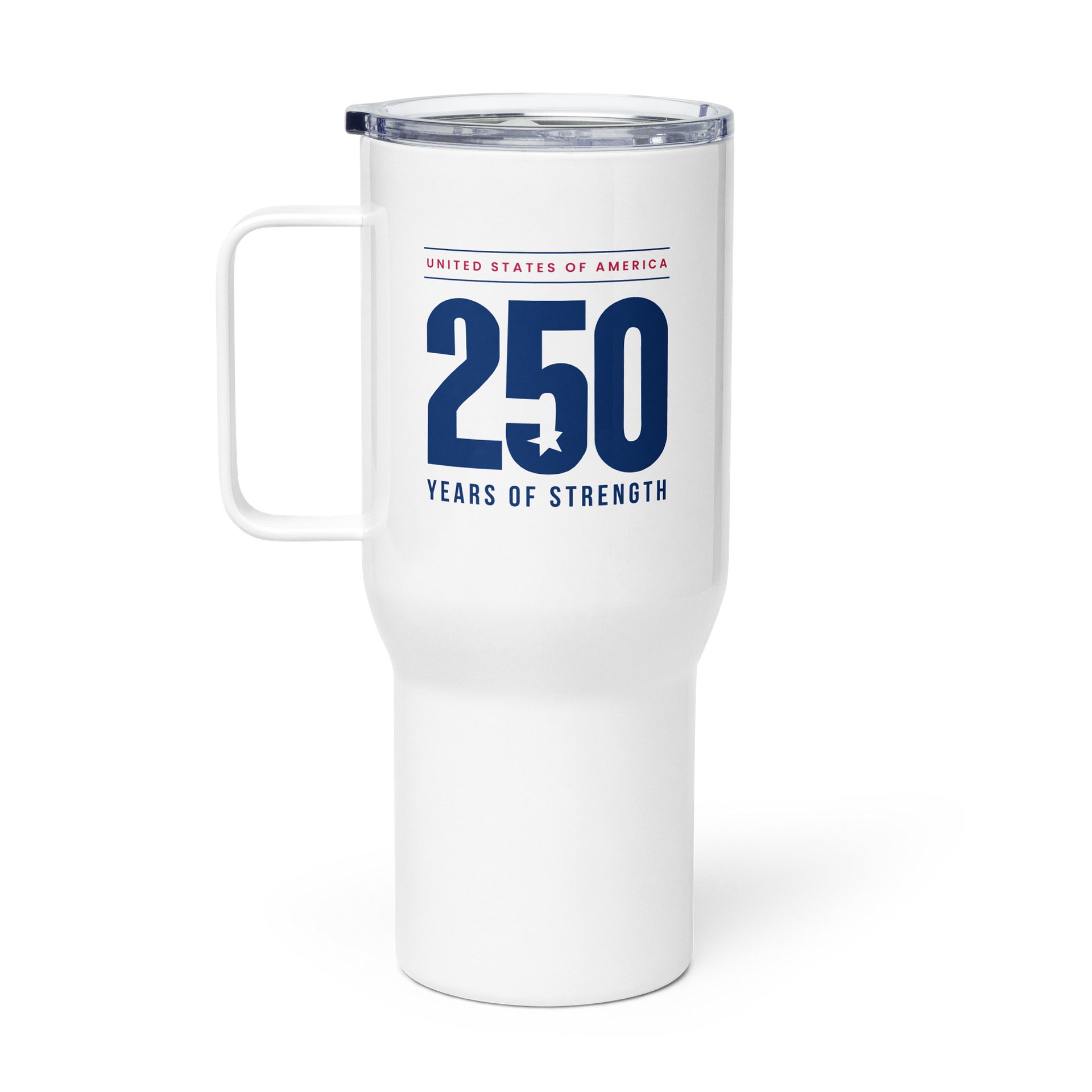 250 Years of Strength Travel Mug product image (1)
