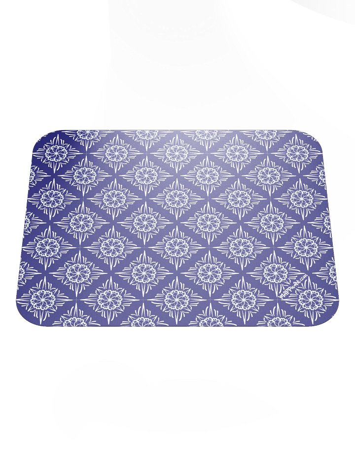 Blue and White Mousepad product image (1)