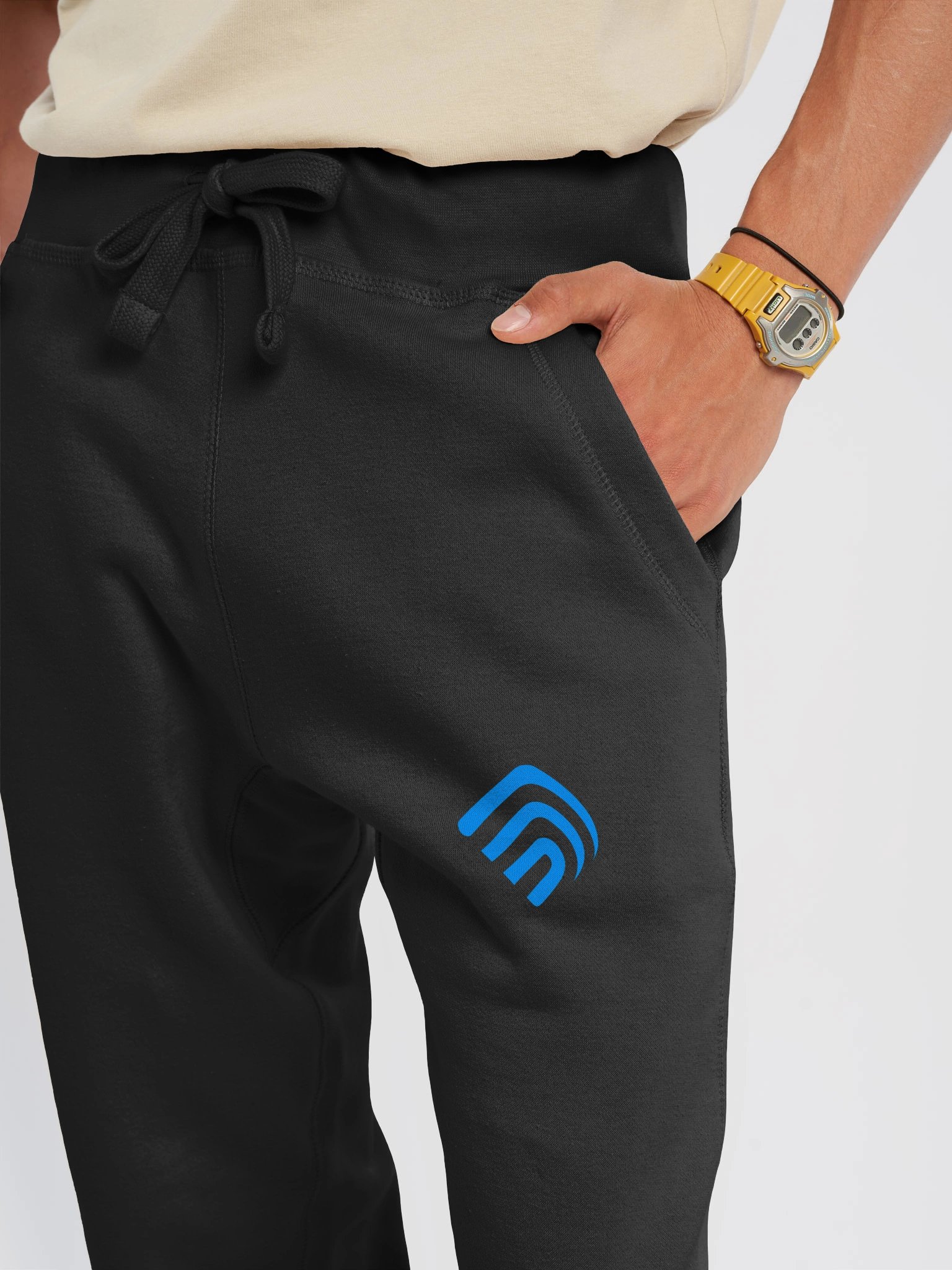 Black Spectrum Joggers product image (4)
