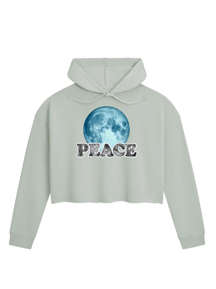 Lunar Peace Cropped Hoodie product image (1)