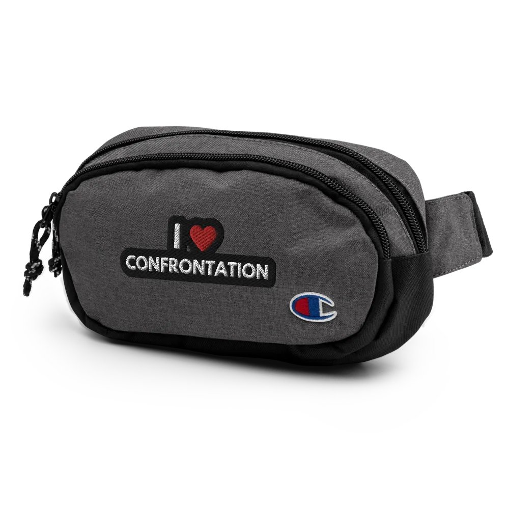 I <3 Confrontation (bubble design 2) champion fanny pack product image (4)