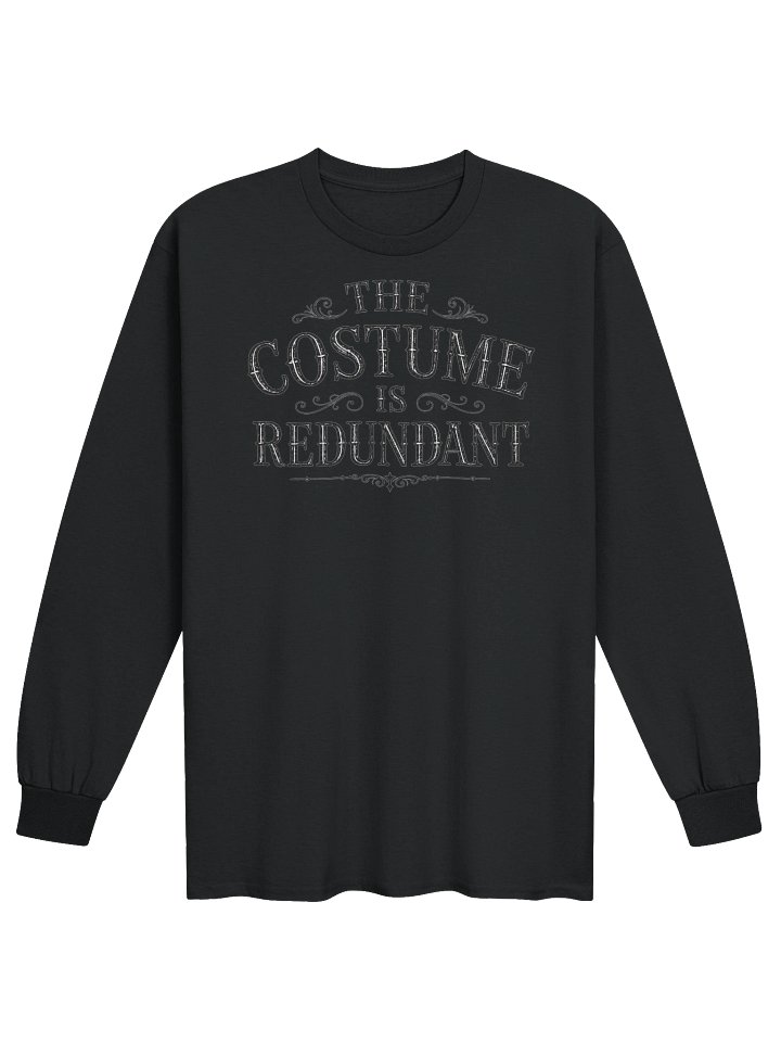 THE COSTUME IS REDUNDANT Halloween Unisex Cotton Long Sleeve T-Shirt product image (21)