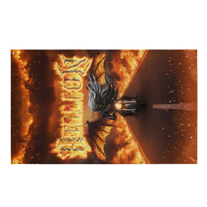 The Hellion Rides Custom Flag product image (1)