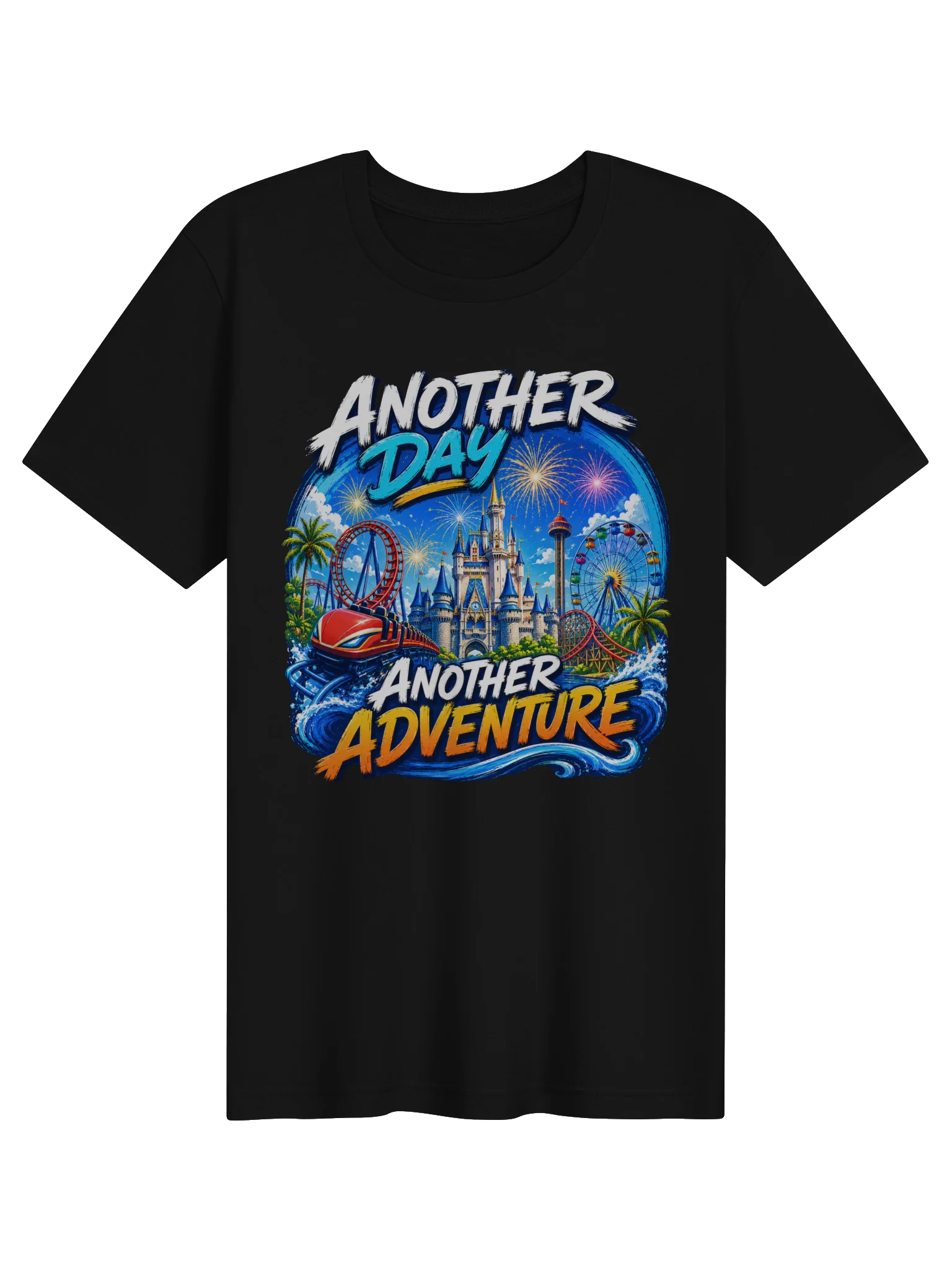 Another Day, Another Adventure Theme Park T-Shirt product image (1)