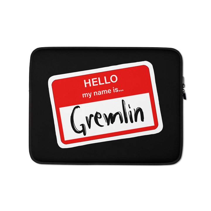 Hello, my name is... Laptop Case product image (1)