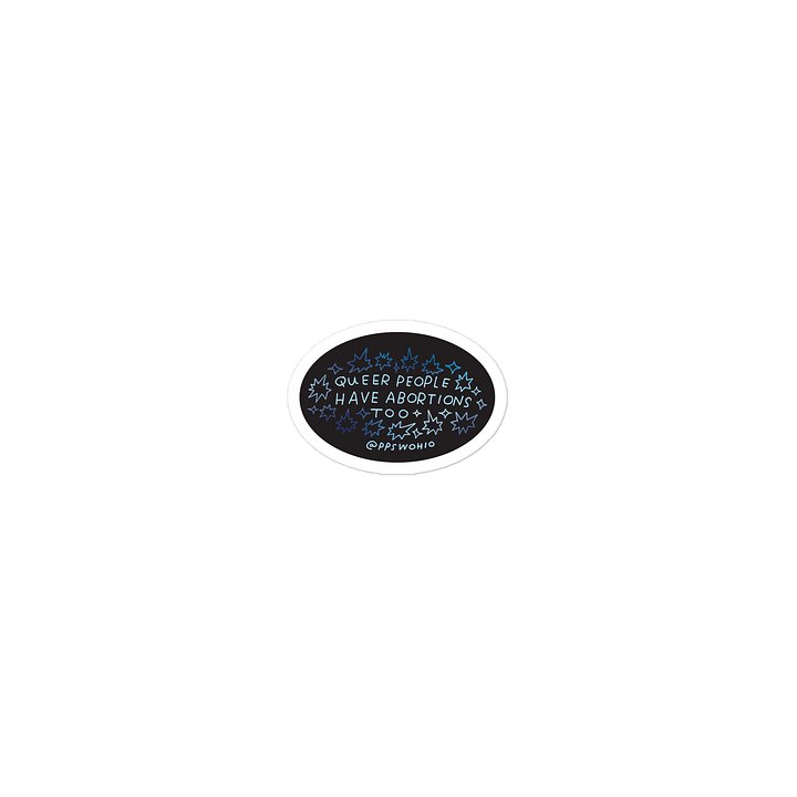 Queer People Have Abortions Too Sticker product image (1)