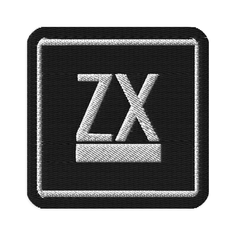 ZX - Zoxx Social Club Embroidered Patch product image (1)