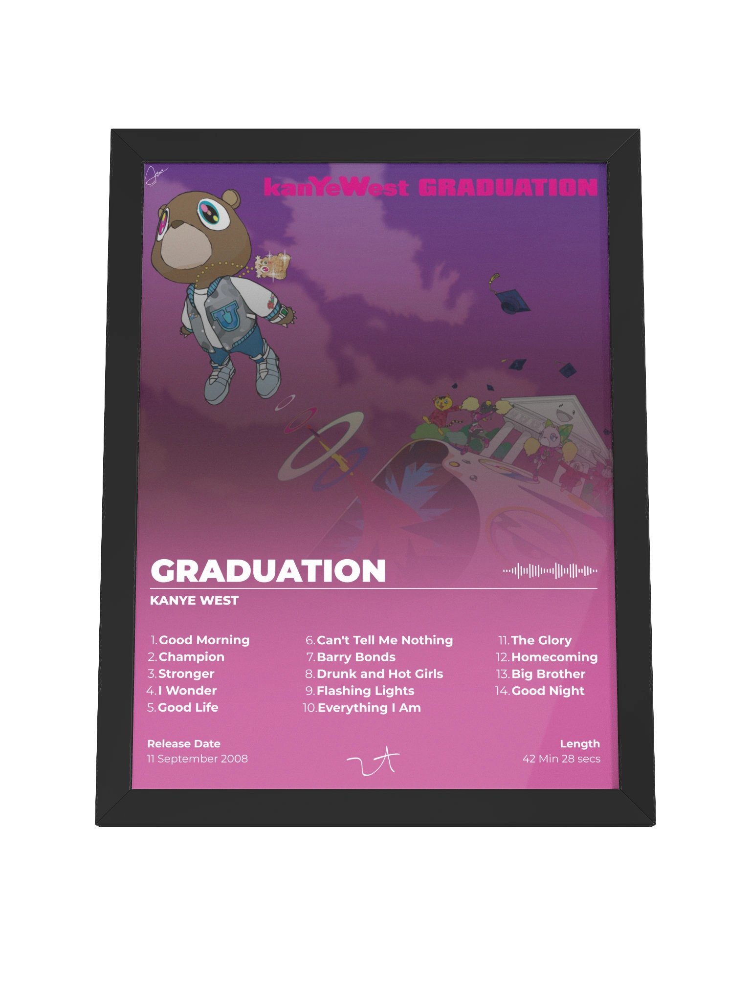 Graduation Kanye West Framed Poster product image (8)