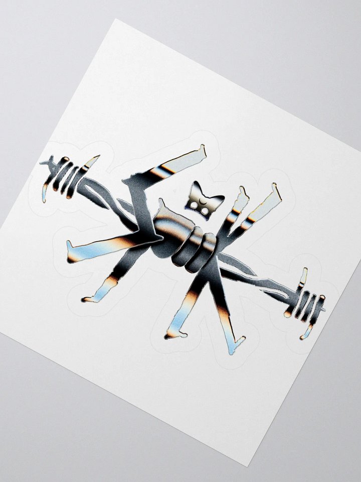 HARD&CORE Spook Barbed Wire Stickers product image (5)