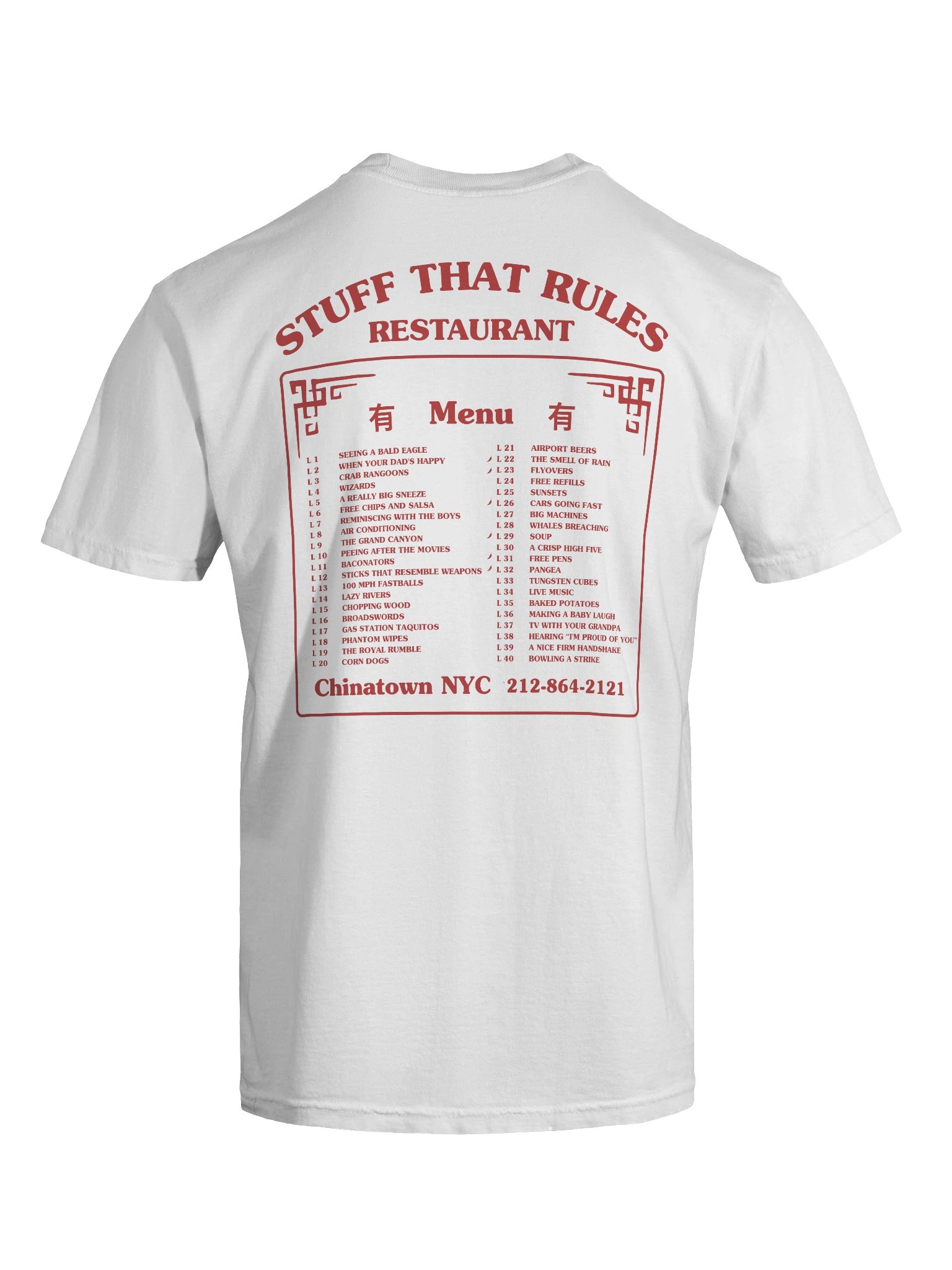 Chinatown S.T.R Tee product image (27)