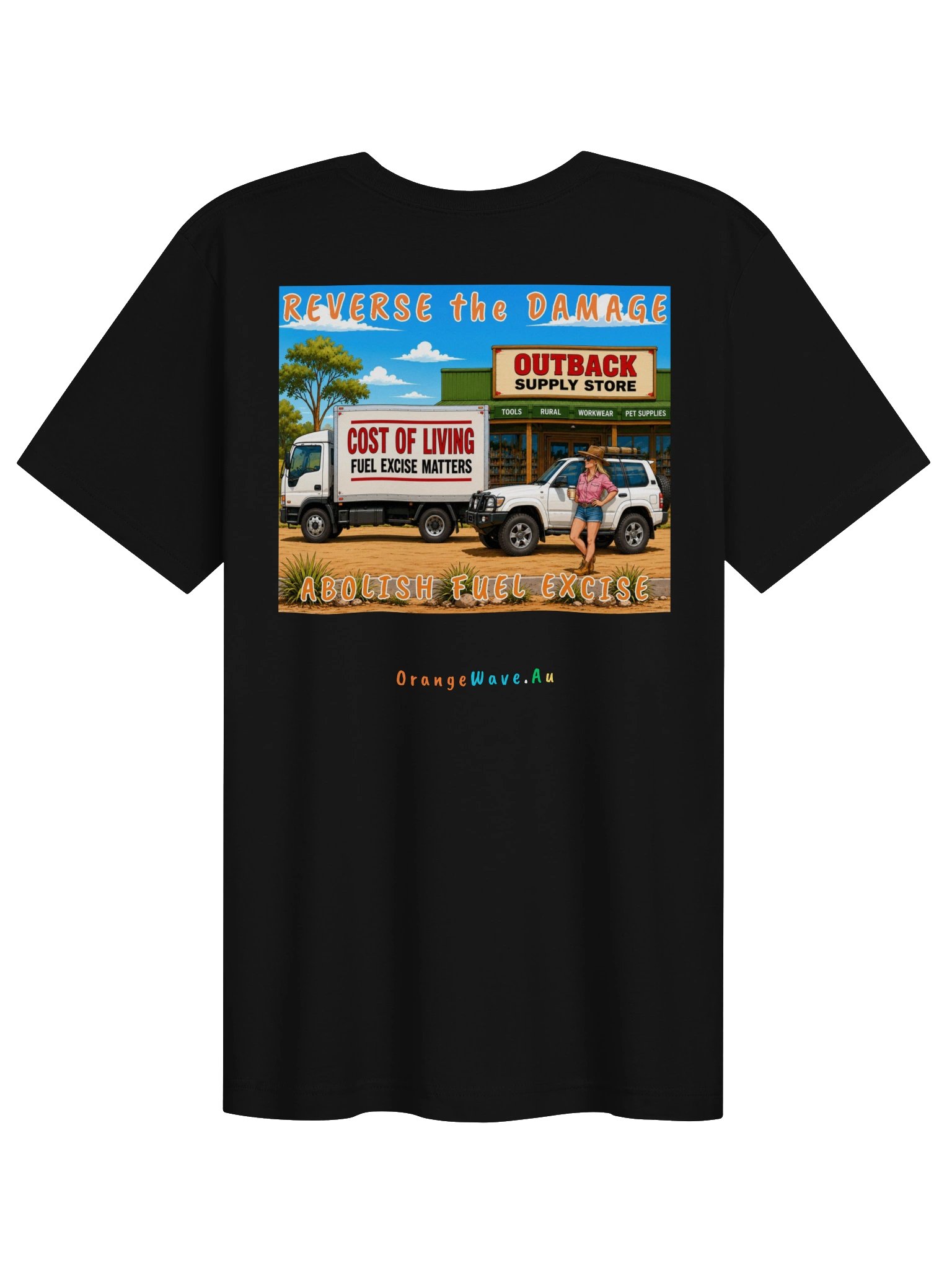Abolish Fuel Excise T-shirt product image (2)